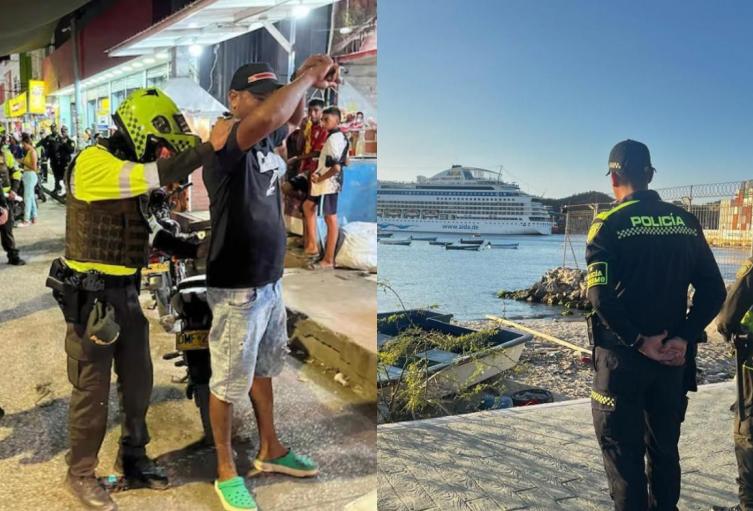 Policía reporta reducción de delitos en Santa Marta y Montería durante celebración de fin de año