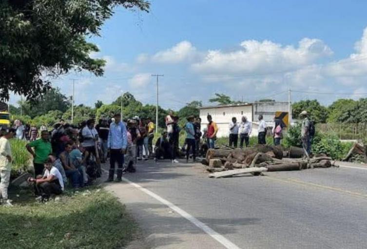 Campesinos anuncian plantón indefinido en la Y de Ciénaga (Imagen de referencia)