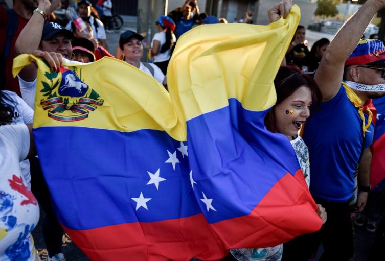 Migrantes venezolanos en Barranquilla, el 9 de enero de 2025.