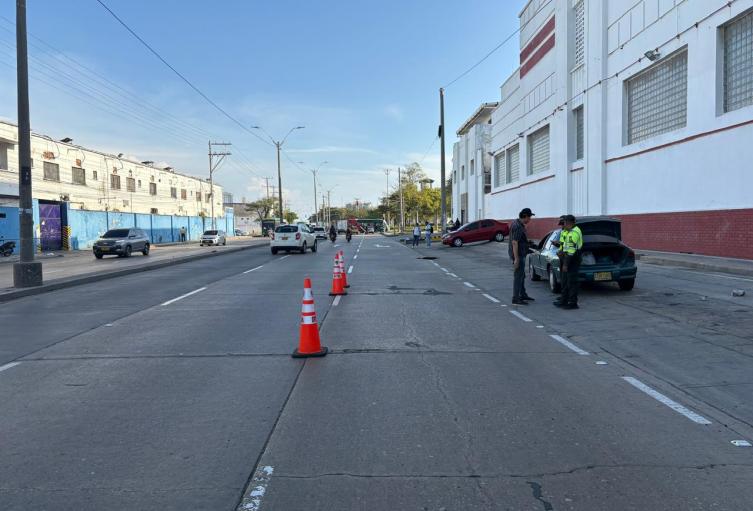 Operativos viales de la Policía en Barranquilla