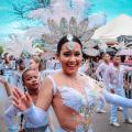 Desfile folclórico de la edición 65 de la Fuesta del Mar