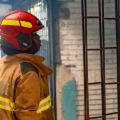 Incendio en el Mercado de Bazurto de Cartagena 