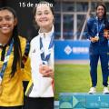 Patinadora María Fernanda Timms logra doble oro en los Juegos Mundiales Chengdú 2025 