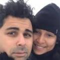 Mailyn Castro y esposo 