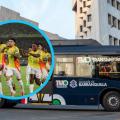 Desvíos en Transmetro por el partido de la Selección Colombia 