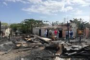 Incendio en Chambacú