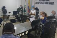 Cuarentena, Santa Marta, Policia Metropolitana