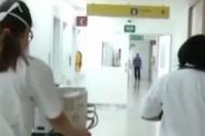 La doctora exigió que le realizaran una prueba de COVID 19.