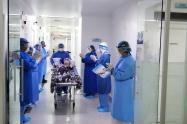 hipertensión  y deficiencia pulmonar eran las enfermedades de base de la mujer