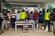 Policìa captura a siete personas en San Pedro, Sucre por el delito de chance ilegal 