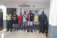 En una de las instalaciones de la Policía Metropolitana ubicada en el barrio El Pozón
