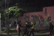 Presunta agresión policial.