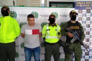 Capturado Alias "Elkin" o "Emiro"en Corozal,(Sucre)presunto integrante del clan del golfo