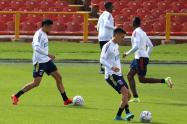 Selección Colombia entrenamiento