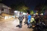 Sitio del atentado criminal. 