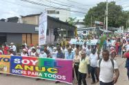 Marcha Campesina en Sucre