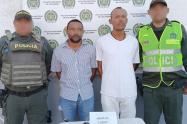 Presuntos sicarios capturados por la Policía Metropolitana de Cartagena