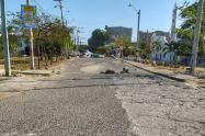 Calle La Lengua en Los Calamares