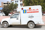 Vehículo de la Fiscalía