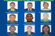 Policía Nacional publicó el cartel de 'Los más buscados en Bolívar