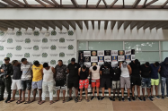 Capturados 20 presuntos delincuentes