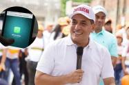 Alcaldía de Cartagena advierte sobre suplantación de identidad del alcalde en WhatsApp
