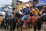 Cabalgata de Velitas en Cartagena