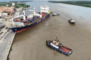 La estación de Control de Tráfico Marítimo y Fluvial activó los protocolos correspondientes