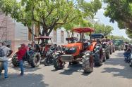 Protesta de arroceros en Norte de Santander 