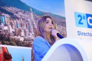 Nadia Blel, presidenta del Partido Conservador