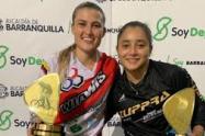 Sharid Fayad y Gabriela Bolle