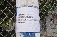 La comunidad ha instalado rejas y mallas para cerrar las cuadras y evitar el ingreso de ladrones