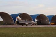 Aviones de superioridad aérea, aterrizaron en la base del CACOM 3 en Malambo. 