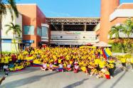 Cartagena madrugó a celebrar la Independencia con deporte, música y orgullo patrio
