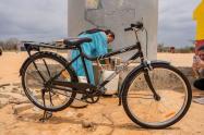 Bicicletas serán donadas a los niños wayúu de La Guajira. 