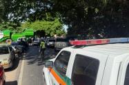 Arroceros de La Guajira bloquean vía principal por incumplimientos del Gobierno Nacional 
