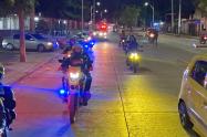 Policía en Barranquilla 