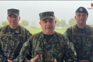 Brigadier General William Fernando Prieto Ruiz, comandante de la Primera División del Ejército Nacional.