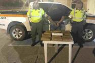 Capturan a un hombre con 6 kilos de marihuana en la Vía de la Cordialidad de Cartagena 