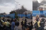Incendio Cárcel El Bosque 