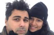 Mailyn Castro y esposo 