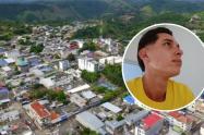 Imagen referencia del municipio y de la víctima