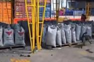 Operativo en el puerto de la ciudad 