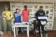 Detenidos en Villanueva