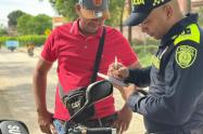 Controles en las calles del departamento