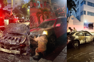 Incendios vehiculares en Cartagena.