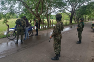 Tropas del Ejército al sur de Bolívar