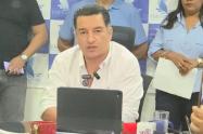 Secretario de Transparencia, Andrés Idárraga en Valledupar. 