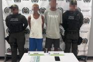 Caen dos jóvenes de 24 y 18 años señalados de extorsionar comerciantes en Cartagena
