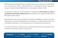 Según el acompañante del occiso, este no habría presentado quebrantos de salud previos 
